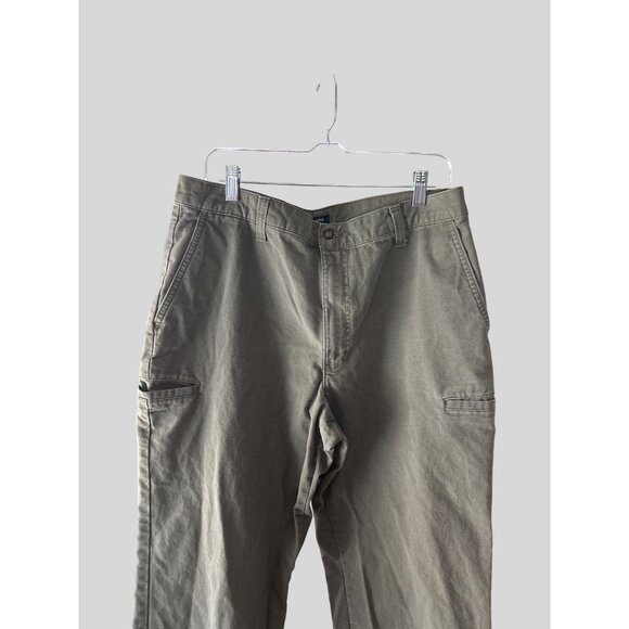 Dockers Size 36 Mens Cargo Pants Cotton Relaxed Fit Sage Green - Picture 3 of 8